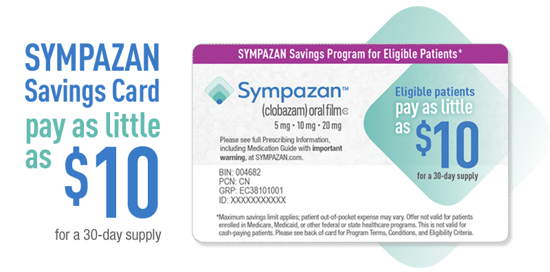 Sympazan® savings card
